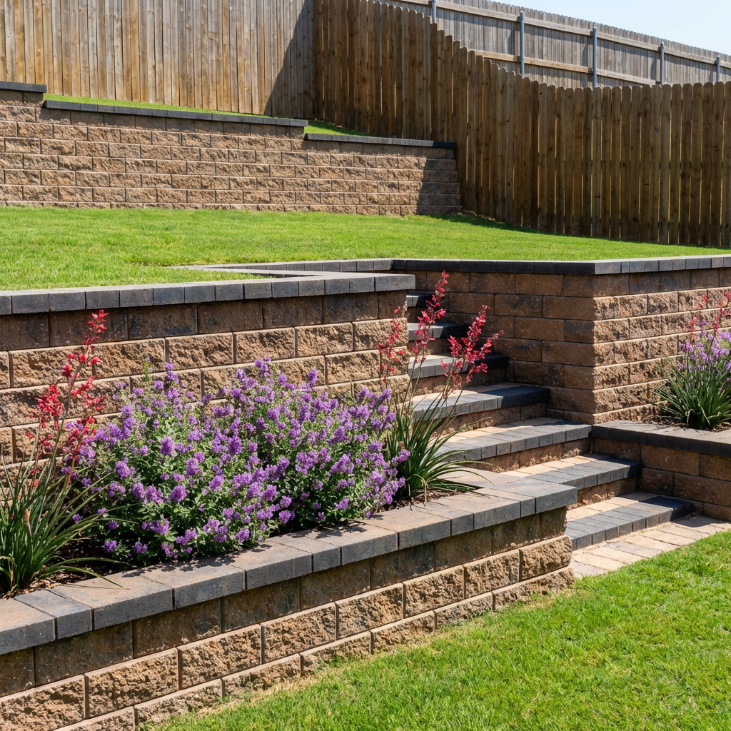 Retaining wall project